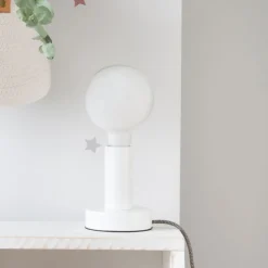 Lille Lampe table blanc-câble anthracite^Banak Clearance