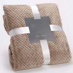 Litta Plaid taupe 130x170^Banak Clearance