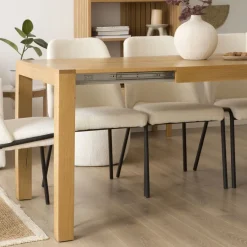 Liv Chaise bouclette blanc^Banak Sale