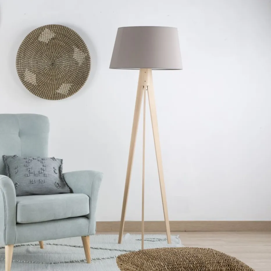 Lure Lampe de sol naturelle^Banak Online