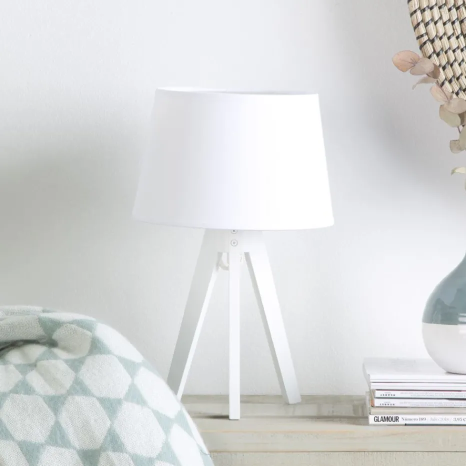 Lure Lampe table 34h blanche^Banak Best