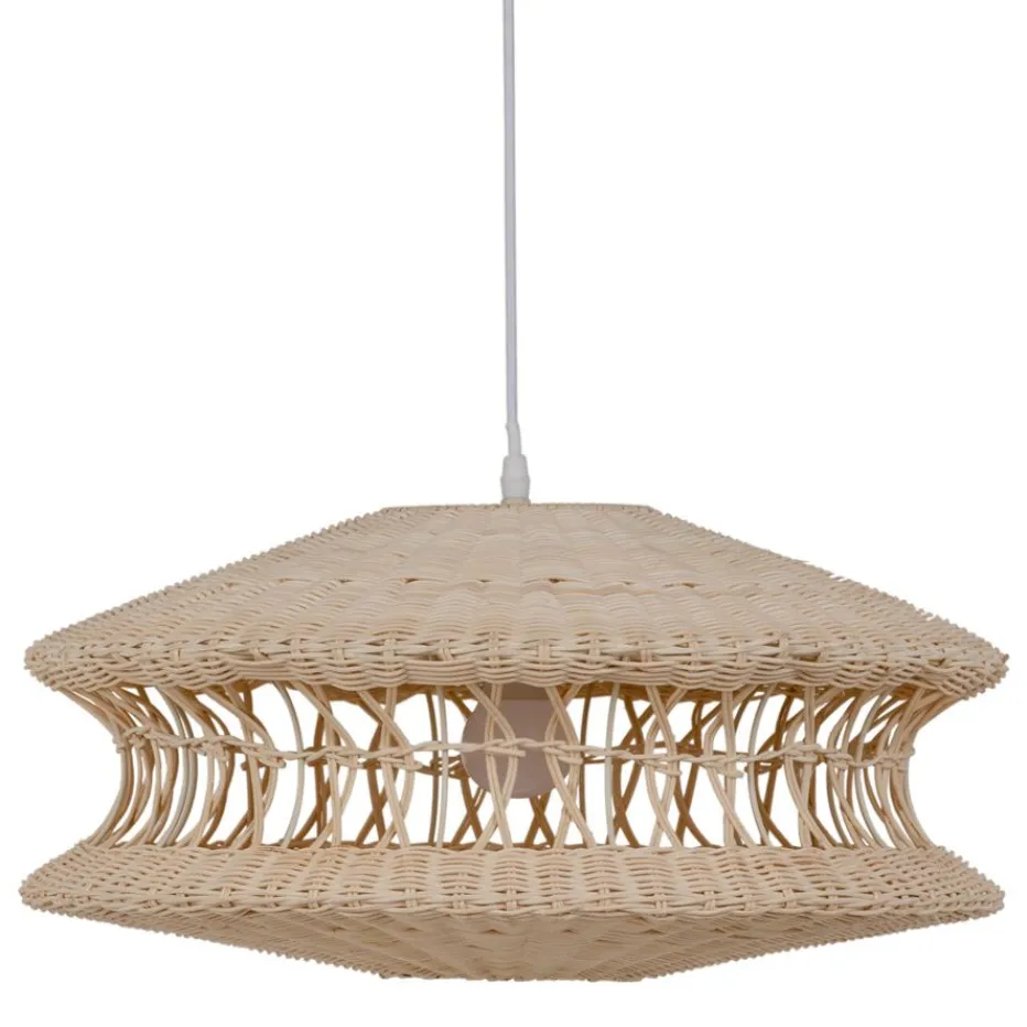 Lustre Takal en rotin et métal^Banak Discount