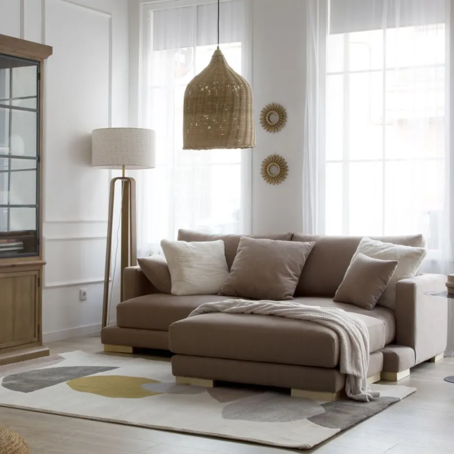 Luxor Pouf carré tapissé^Banak Online