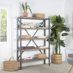 Manila étagère en bois massif 125"^Banak Online