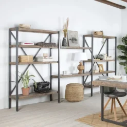 Manila étagère en bois massif 125"^Banak Online