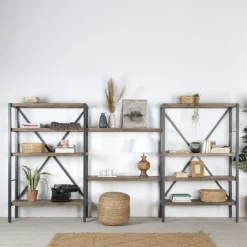 Manila étagère en bois massif 125
