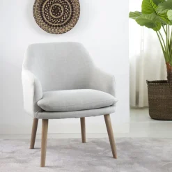 Mara Fauteuil de lecture gris^Banak Hot