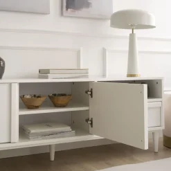 Margot Meuble tv laqué en blanc^Banak Best