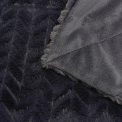 Mary Manta bleu marine 130x170^Banak Hot