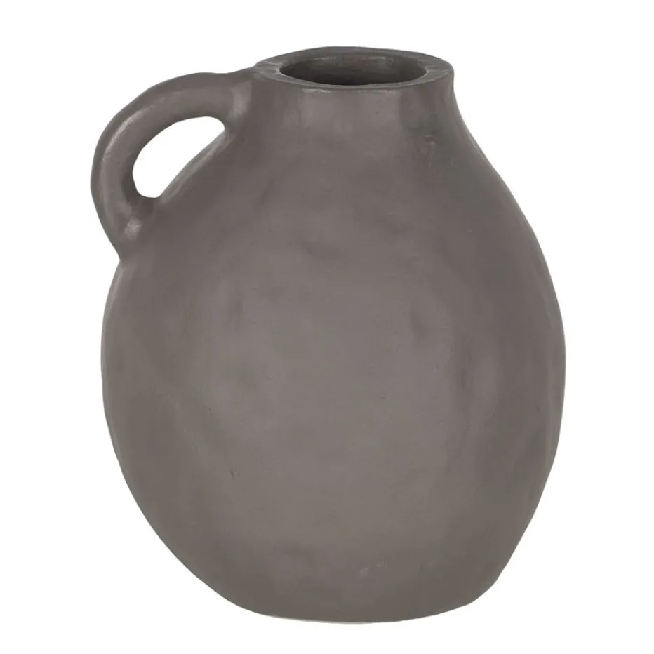 Masas Vase en céramique grise^Banak Sale