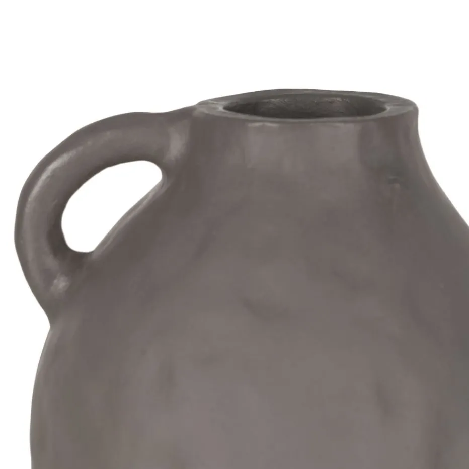 Masas Vase en céramique grise^Banak Sale