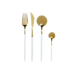Maso Couverture set 16 inox doré^Banak