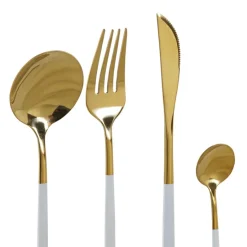 Maso Couverture set 16 inox doré^Banak