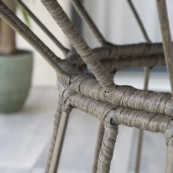 Mattia Table de jardin en rotin synthétique^Banak Best