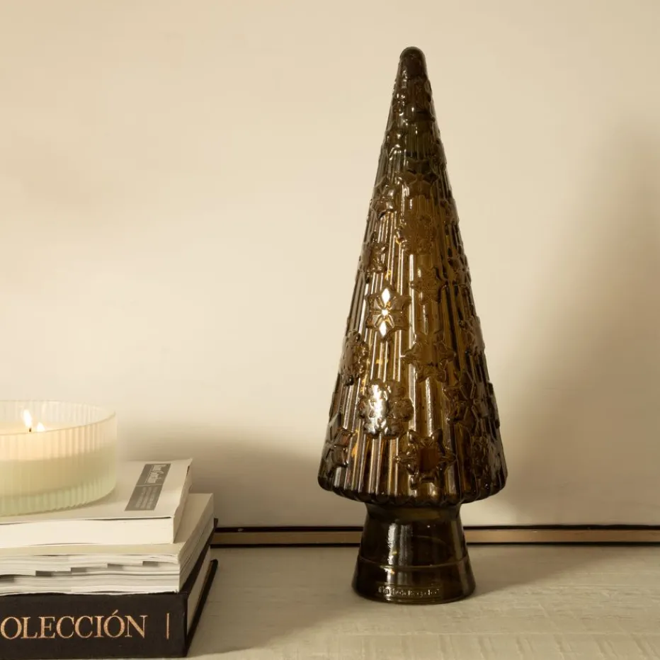 Matys Arbol de navidad de vidrio reciclado^Banak Outlet
