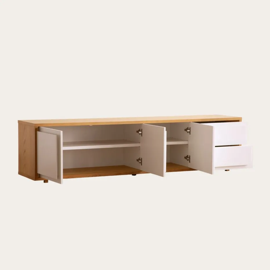 Mauren Mueble tv de madera^Banak Online