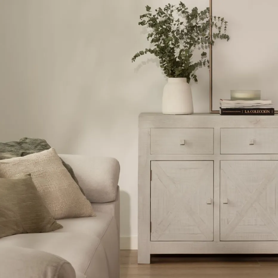 Milner Buffet en bois massif^Banak Clearance