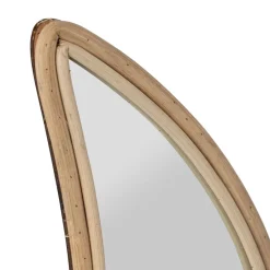 Moon Miroir naturel en rotin^Banak Sale