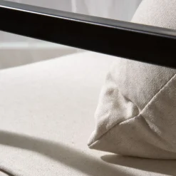 Murano Fauteuil tapissé beige^Banak Best