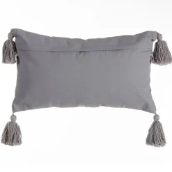Naga Coussin gris décoration en coton^Banak Sale