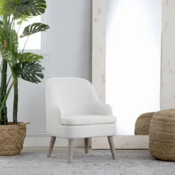 Naivi Fauteuil de lecture beige^Banak Discount