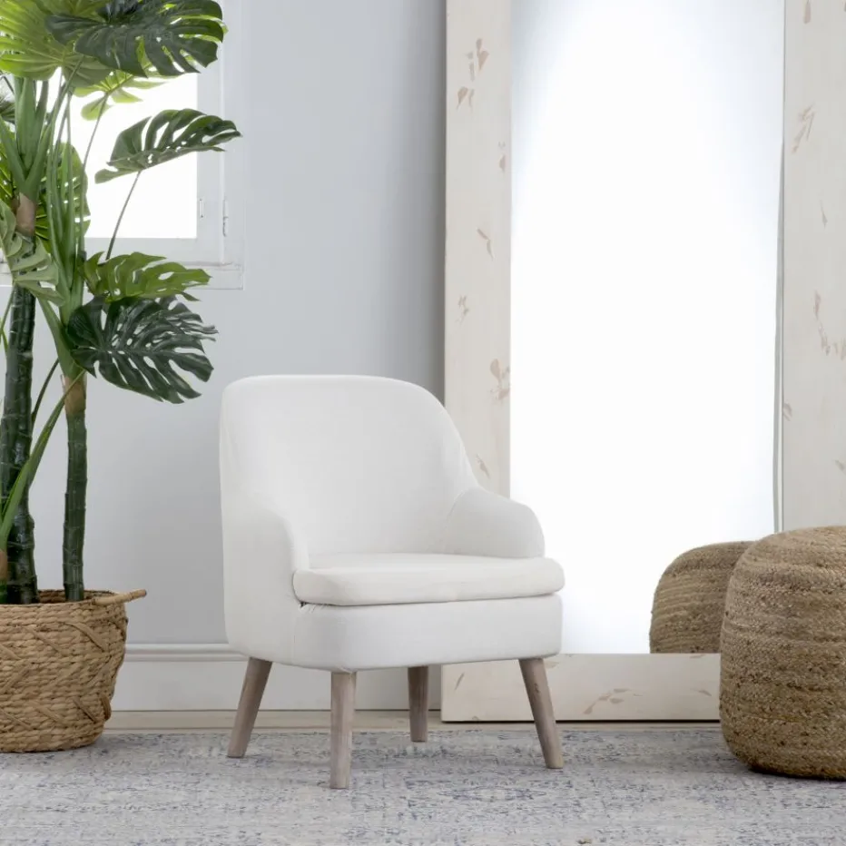 Naivi Fauteuil de lecture beige^Banak Discount