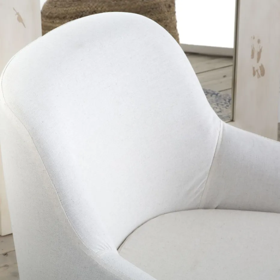Naivi Fauteuil de lecture beige^Banak Discount
