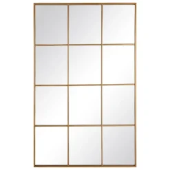 Nanka Miroir mural en métal et verre^Banak New