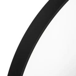 Napa Miroir aluminium-cristal noir^Banak Sale
