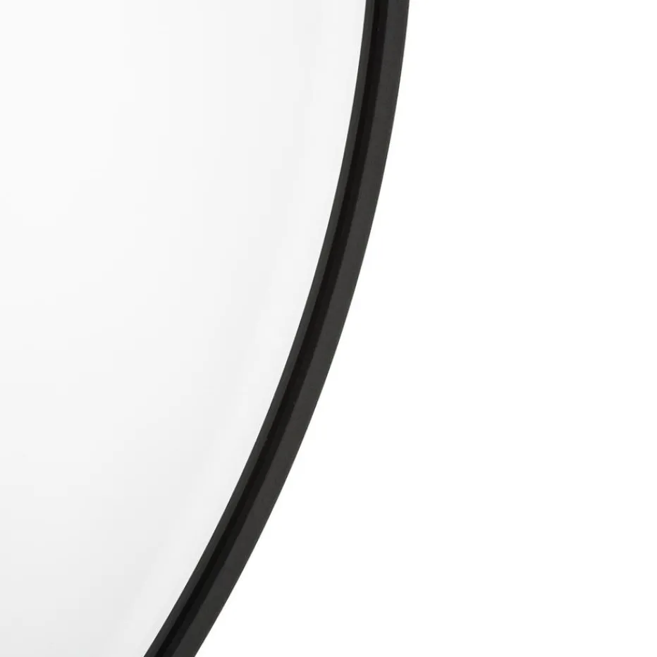 Napa Miroir aluminium-cristal noir^Banak Sale