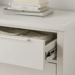 Naroa Confortable laqué en blanc^Banak Best