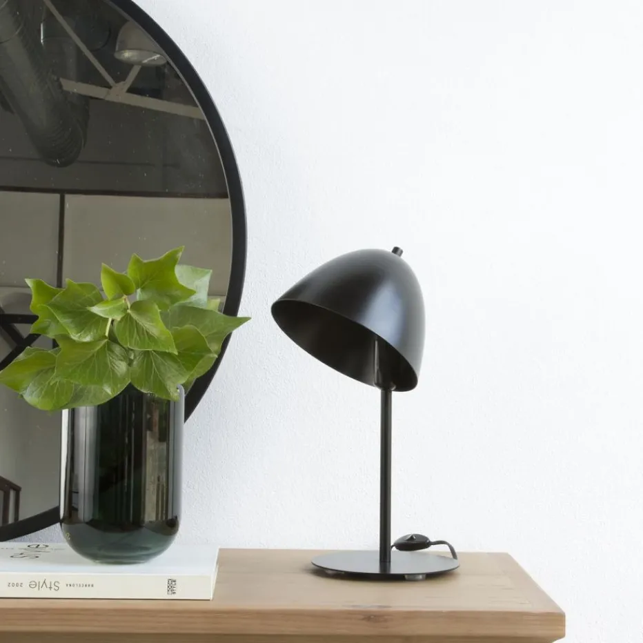 Natu Lampe table métal noir^Banak Discount