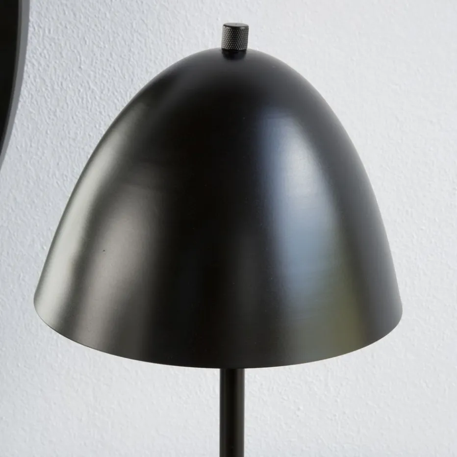 Natu Lampe table métal noir^Banak Discount