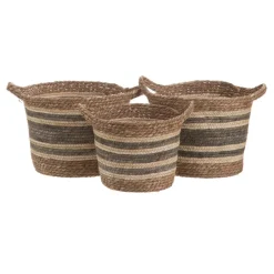 Neya Ensemble de 3 paniers en fibre naturelle^Banak Outlet