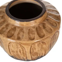 Nola Vase marron decoration en ceramique^Banak Hot