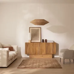 Nolan Aparador de madera maciza de mango^Banak