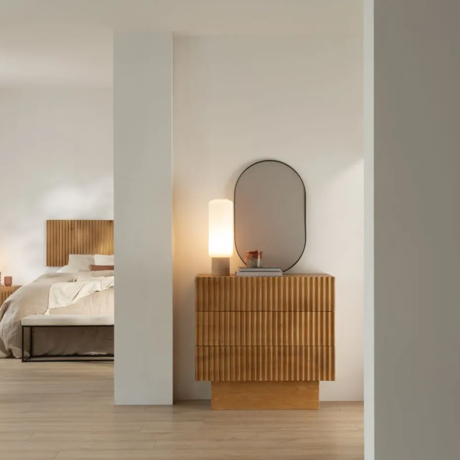 Nolan Cómoda de madera maciza de mango^Banak Best