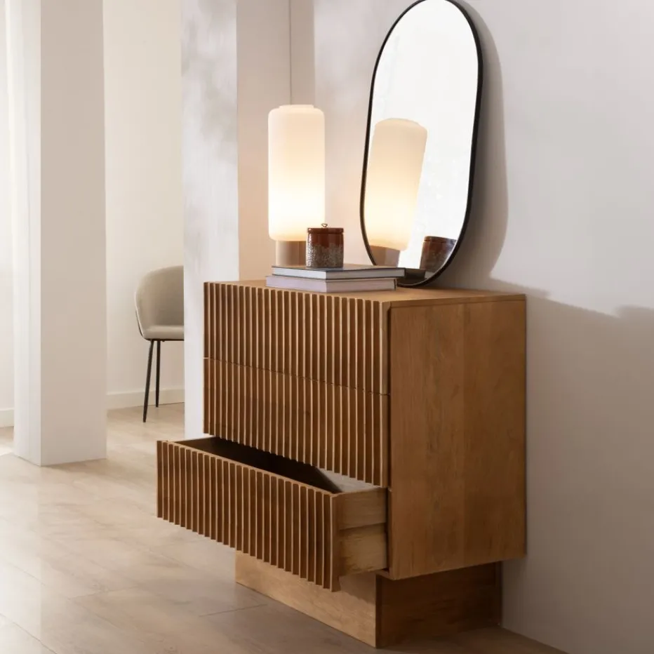 Nolan Cómoda de madera maciza de mango^Banak Best
