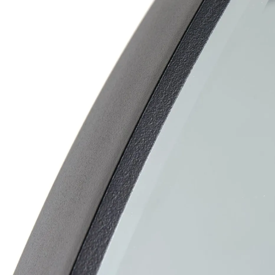 Nolo Miroir noir en aluminium - verre^Banak