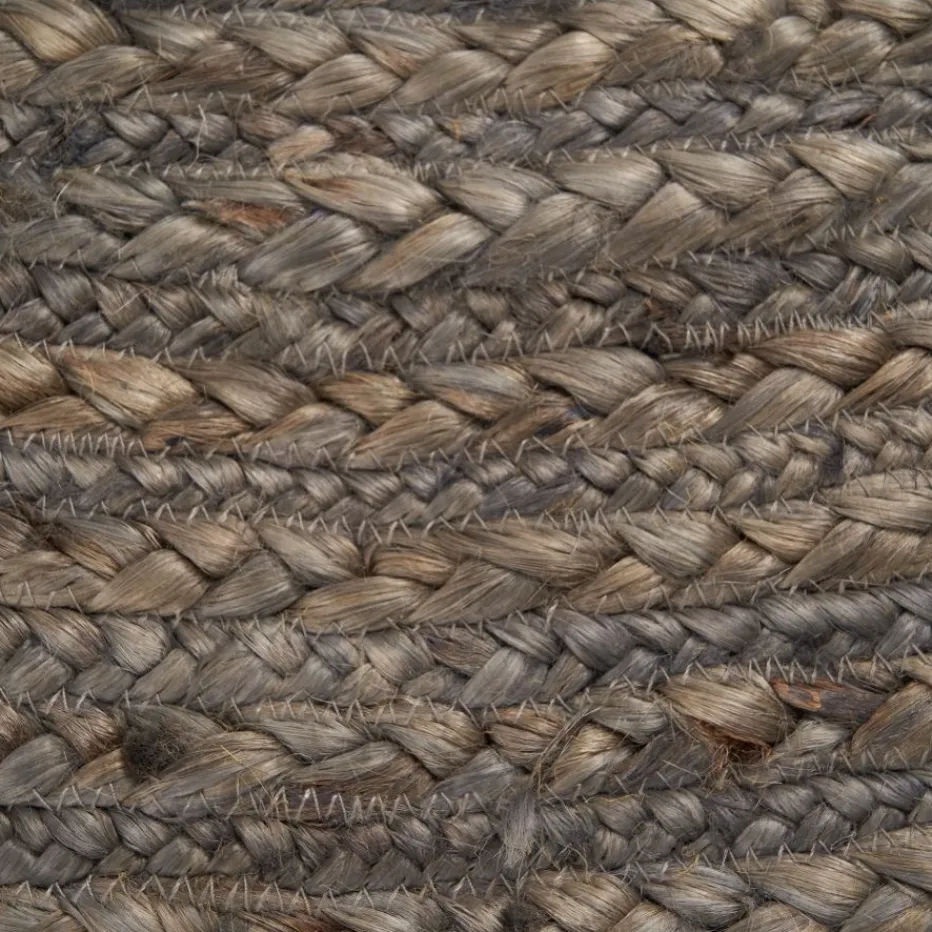 Nom Tapis de salon en jute rond^Banak New