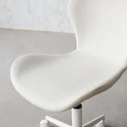Nori Chaise de bureau beige avec roulettes^Banak Best