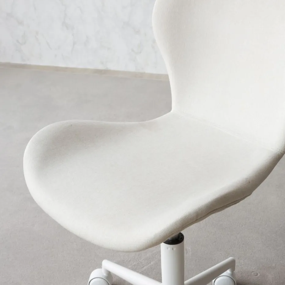 Nori Chaise de bureau beige avec roulettes^Banak Best