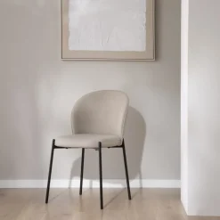 Nuren Chaise rembourrée beige^Banak
