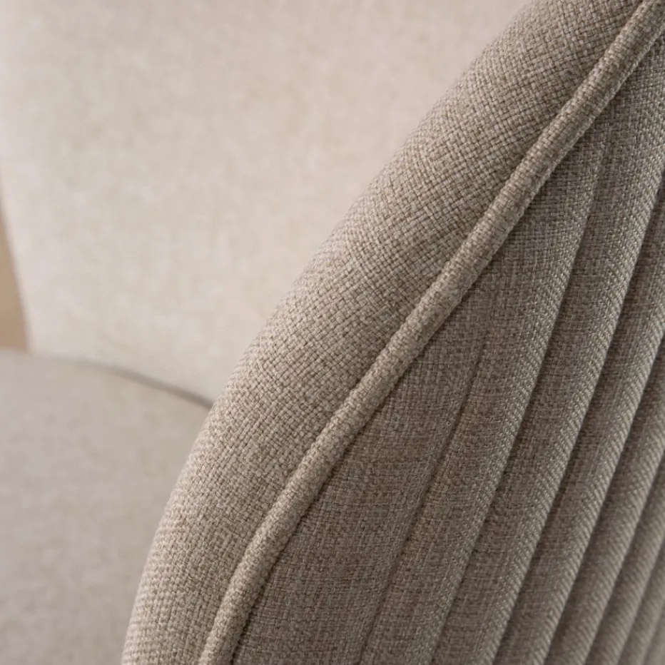 Nuren Chaise rembourrée beige^Banak