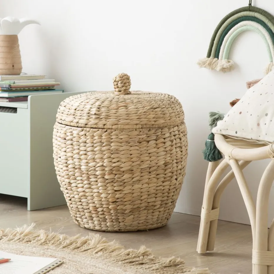 Nutt Panier en forme de noix en rotin naturel^Banak Hot