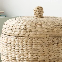 Nutt Panier en forme de noix en rotin naturel^Banak Hot