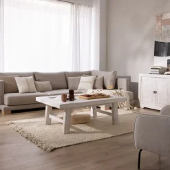 Oblak Table basse en bois massif^Banak Clearance