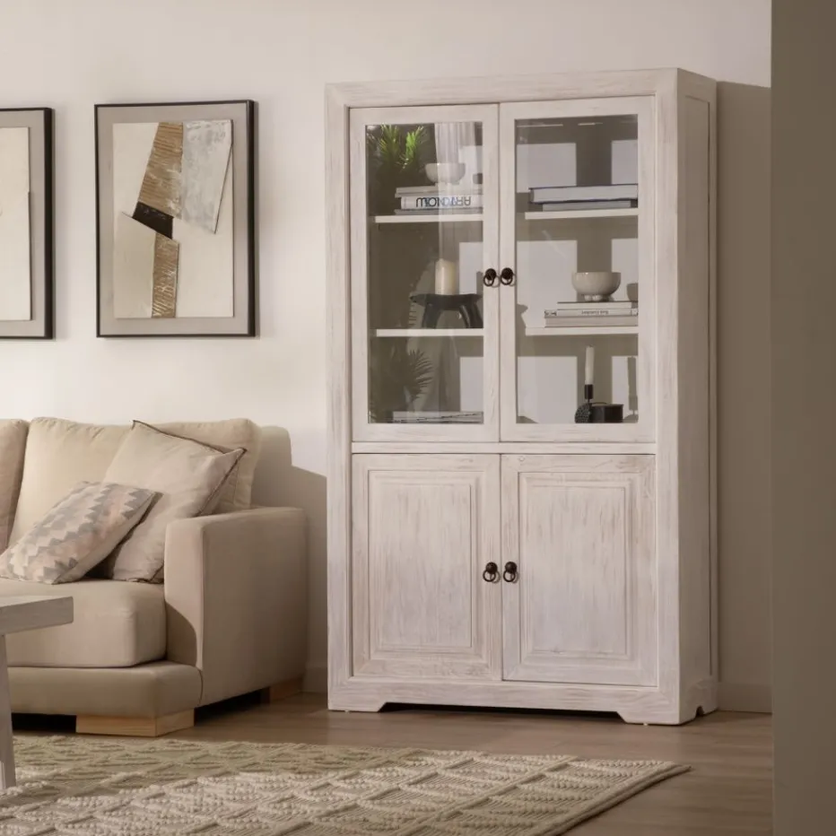 Oblak Vitrine en bois massif^Banak Hot