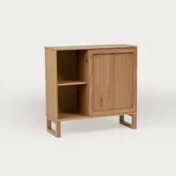 Olivia Meuble d'entrée avec espace de rangement en bois massif naturel^Banak Outlet