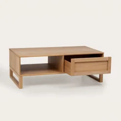 Olivia Table basse en bois massif naturel^Banak Sale